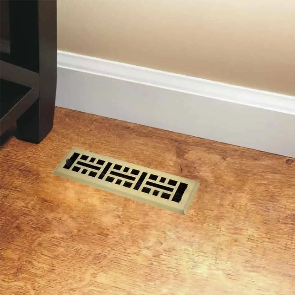 Art Deco Floor Register