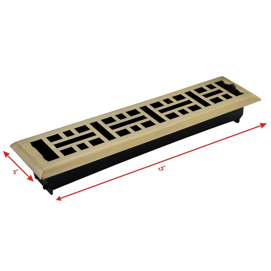 Art Deco Floor Register