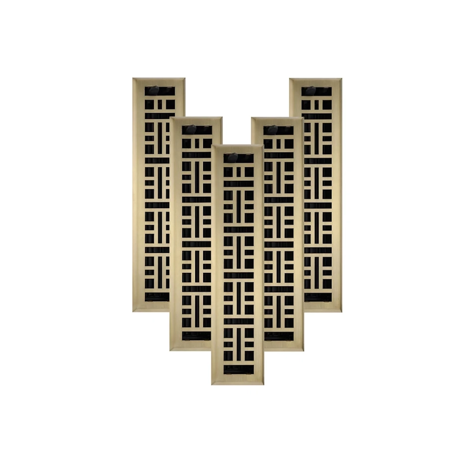 Art Deco Floor Register