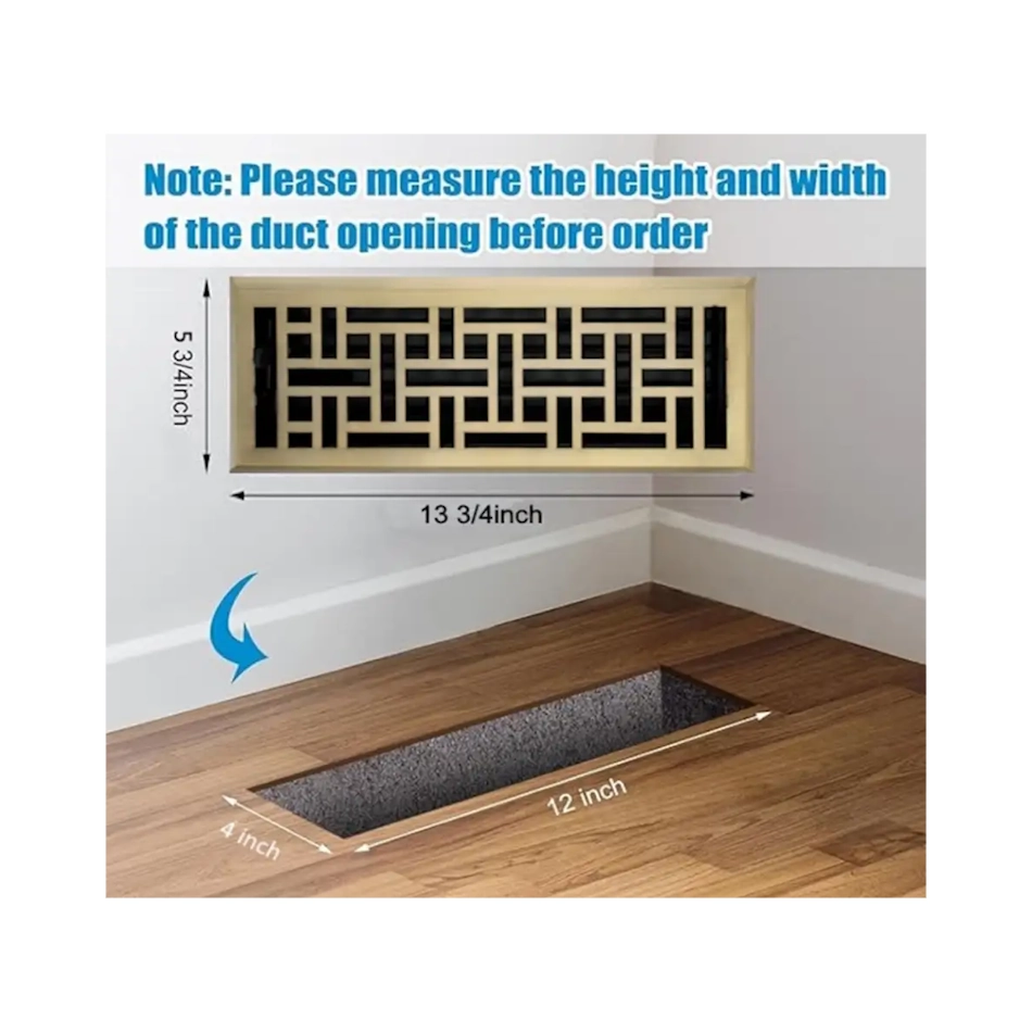 Art Deco Floor Register