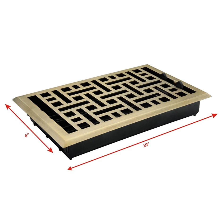Art Deco Floor Register
