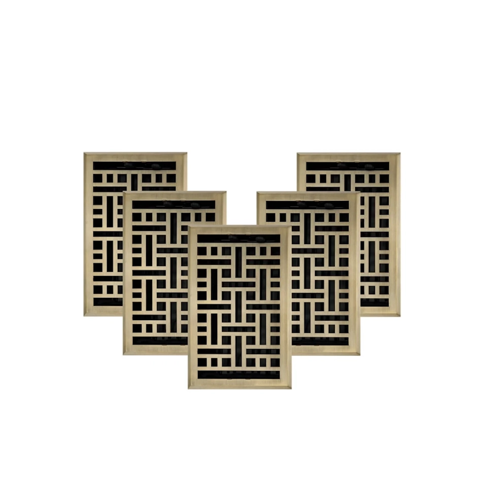 Art Deco Floor Register