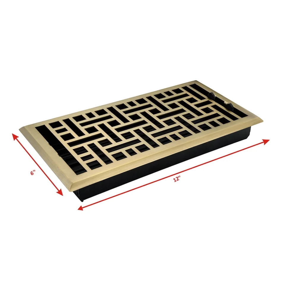 Art Deco Floor Register