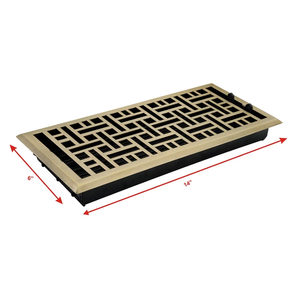 Art Deco Floor Register