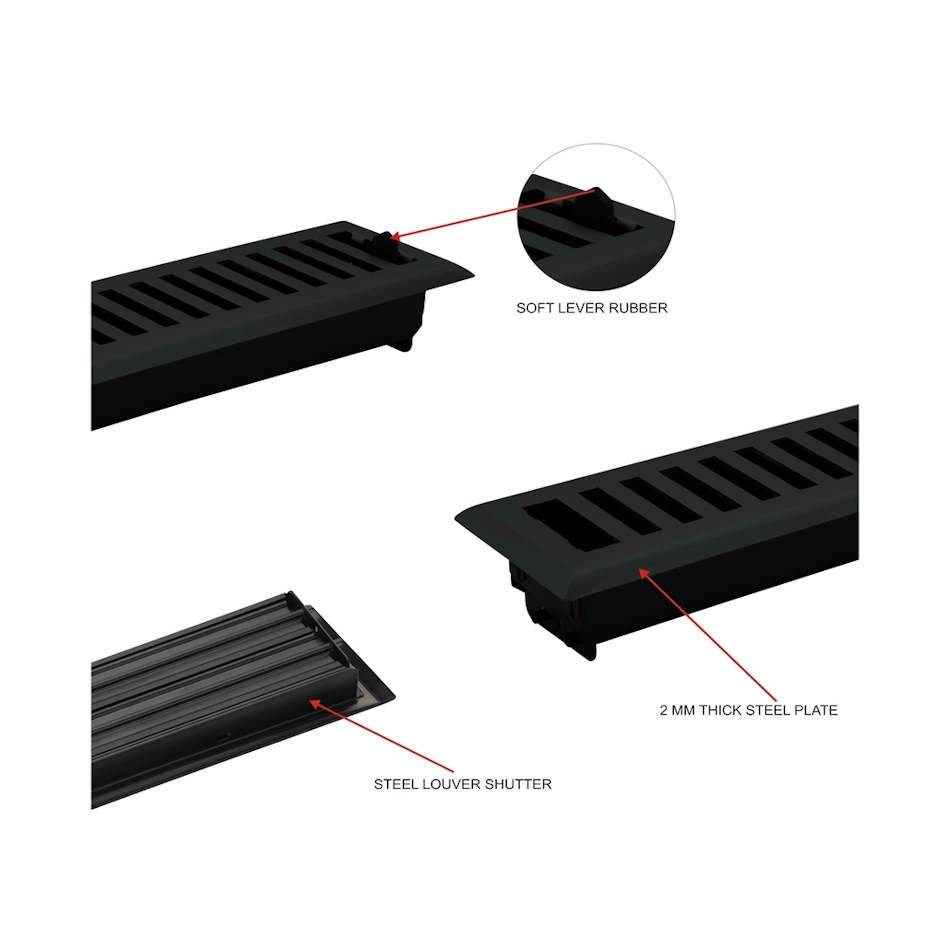 Contemporary Floor Register