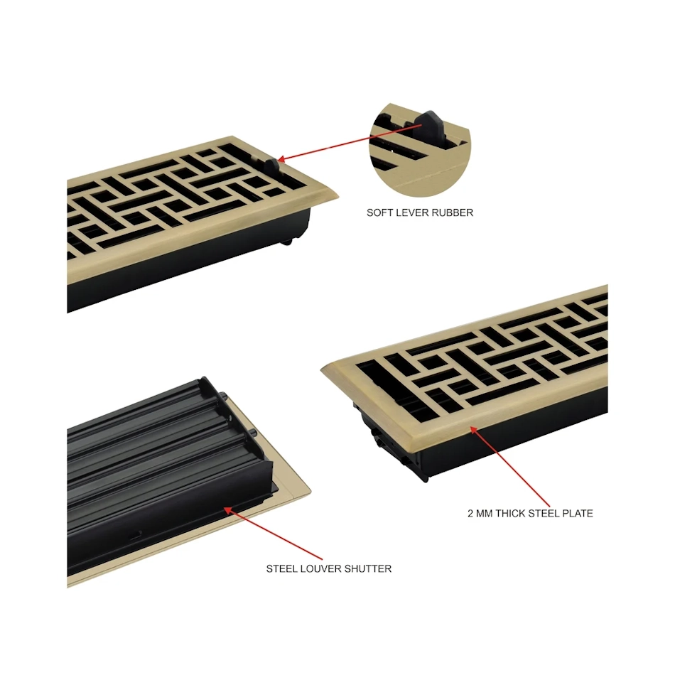 Contemporary Floor Register