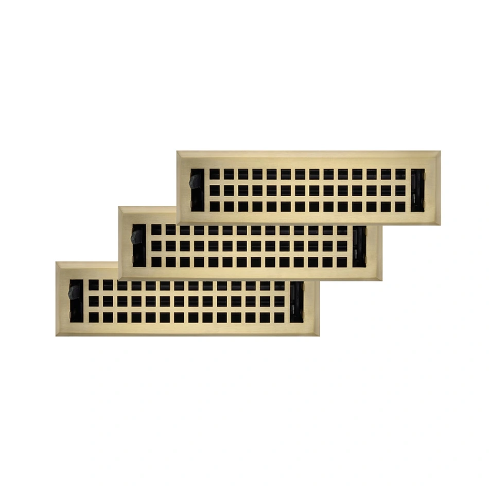 Geometrical Floor Register