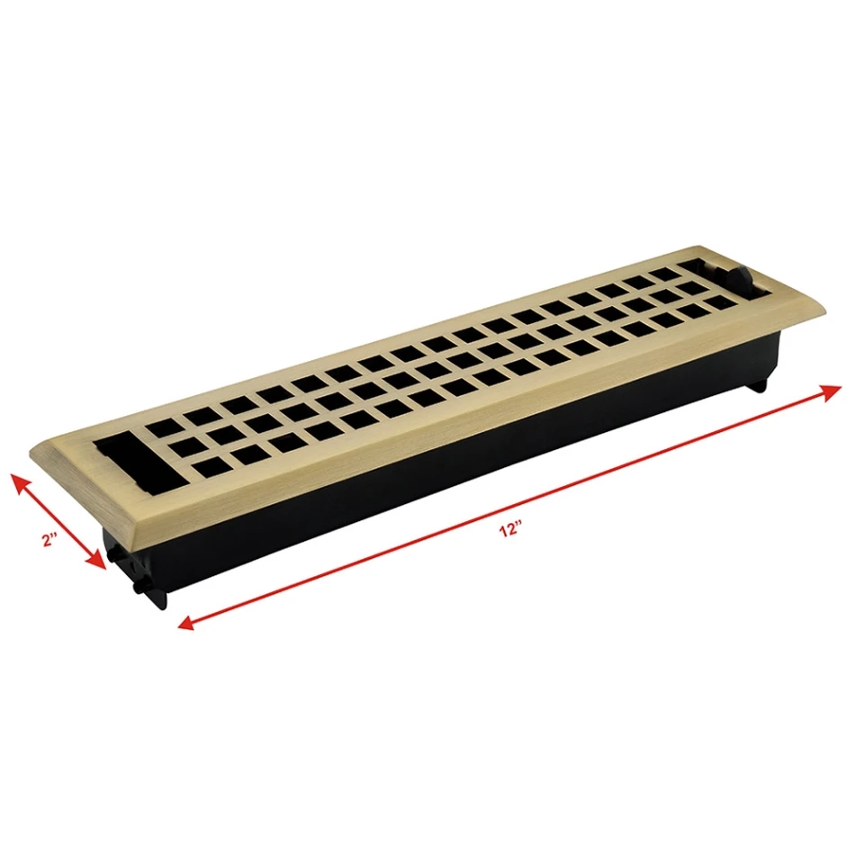 Geometrical Floor Register