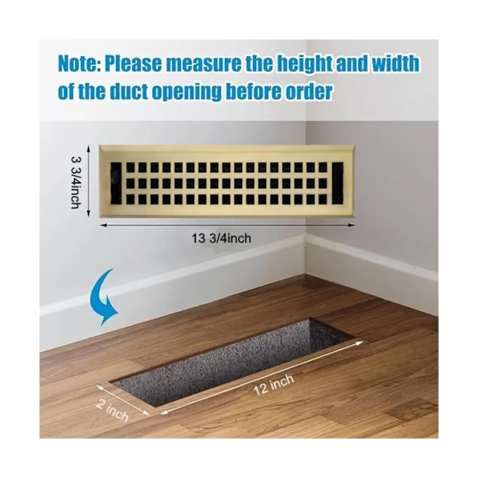 Geometrical Floor Register