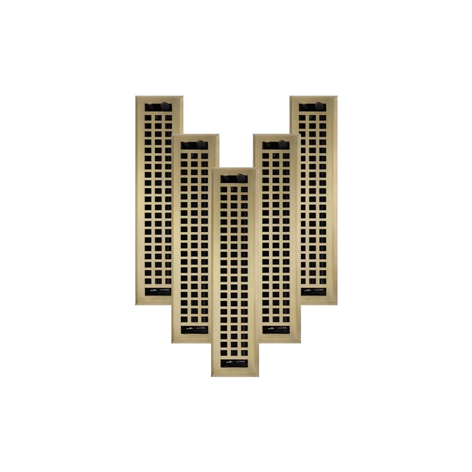 Geometrical Floor Register