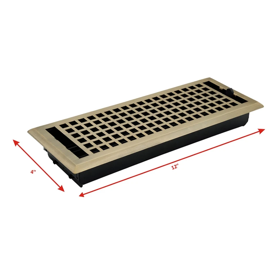 Geometrical Floor Register