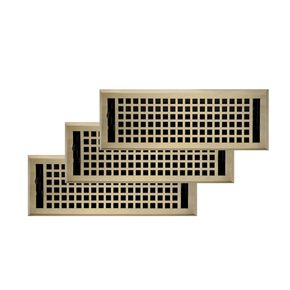 Geometrical Floor Register