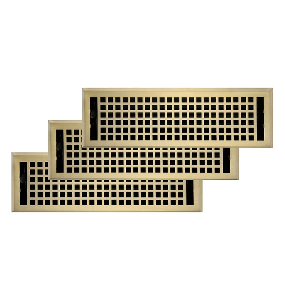 Geometrical Floor Register