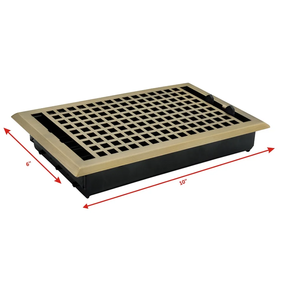 Geometrical Floor Register