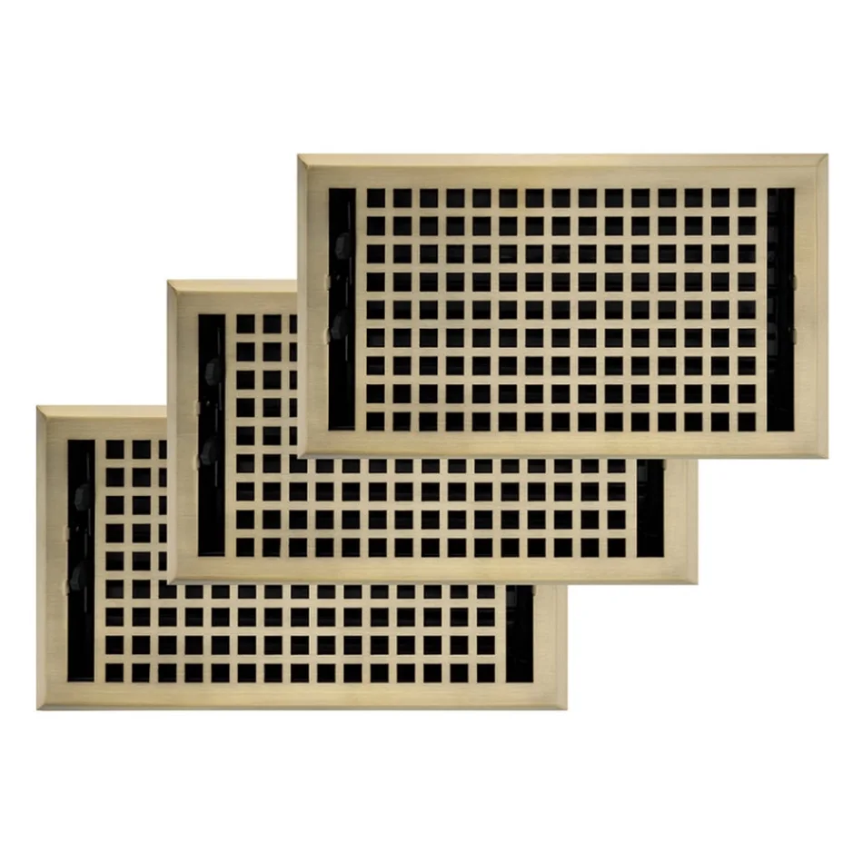 Geometrical Floor Register