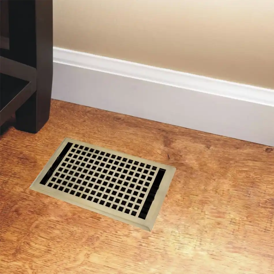 Geometrical Floor Register