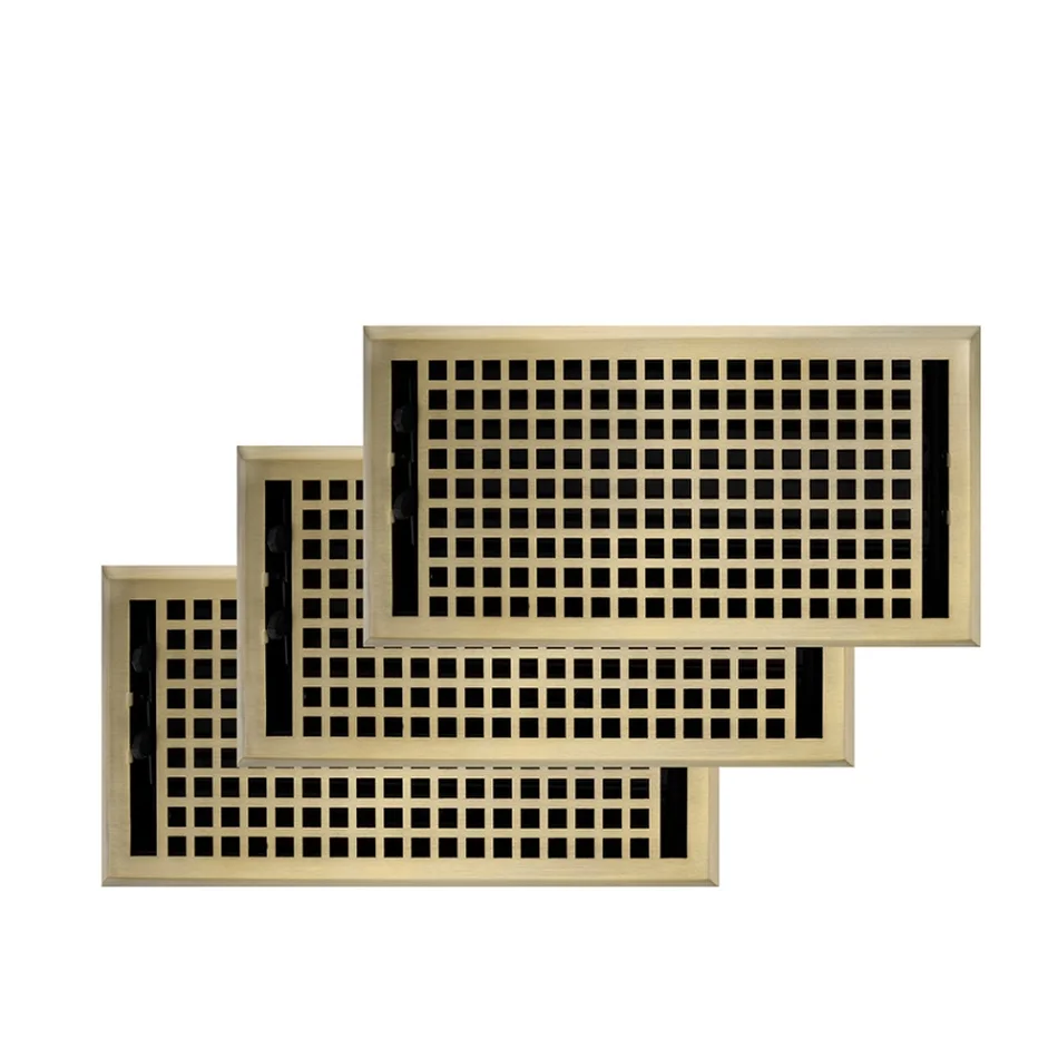 Geometrical Floor Register
