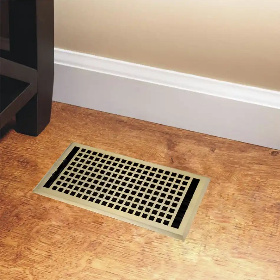 Geometrical Floor Register