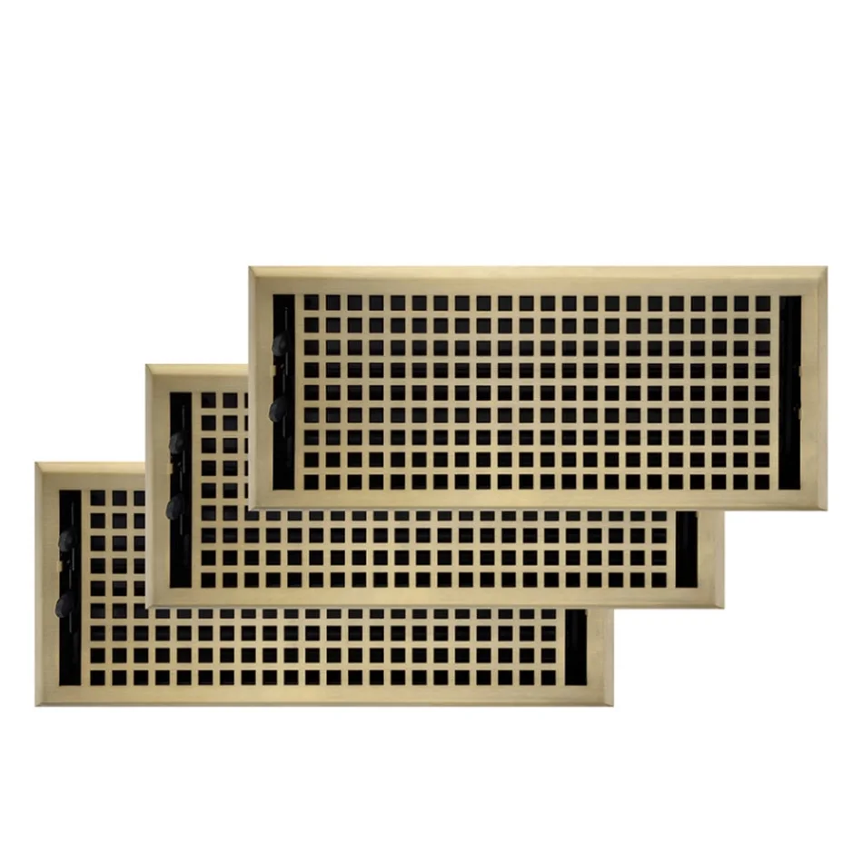 Geometrical Floor Register