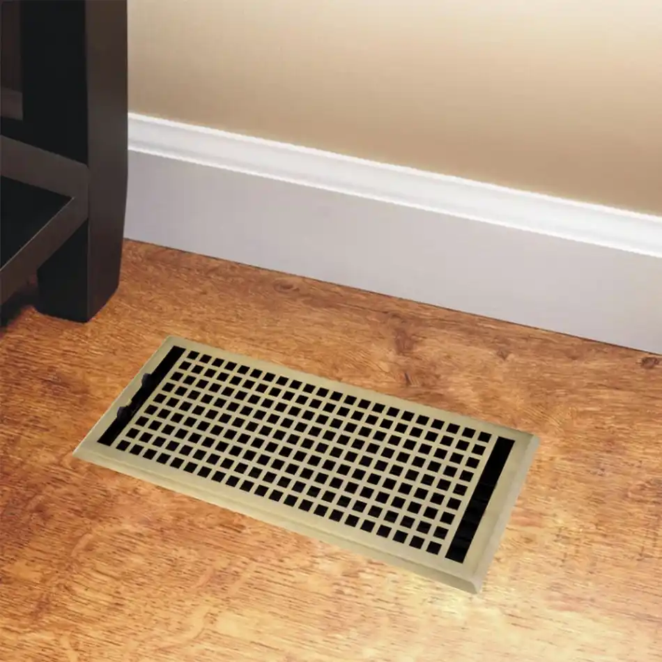 Geometrical Floor Register