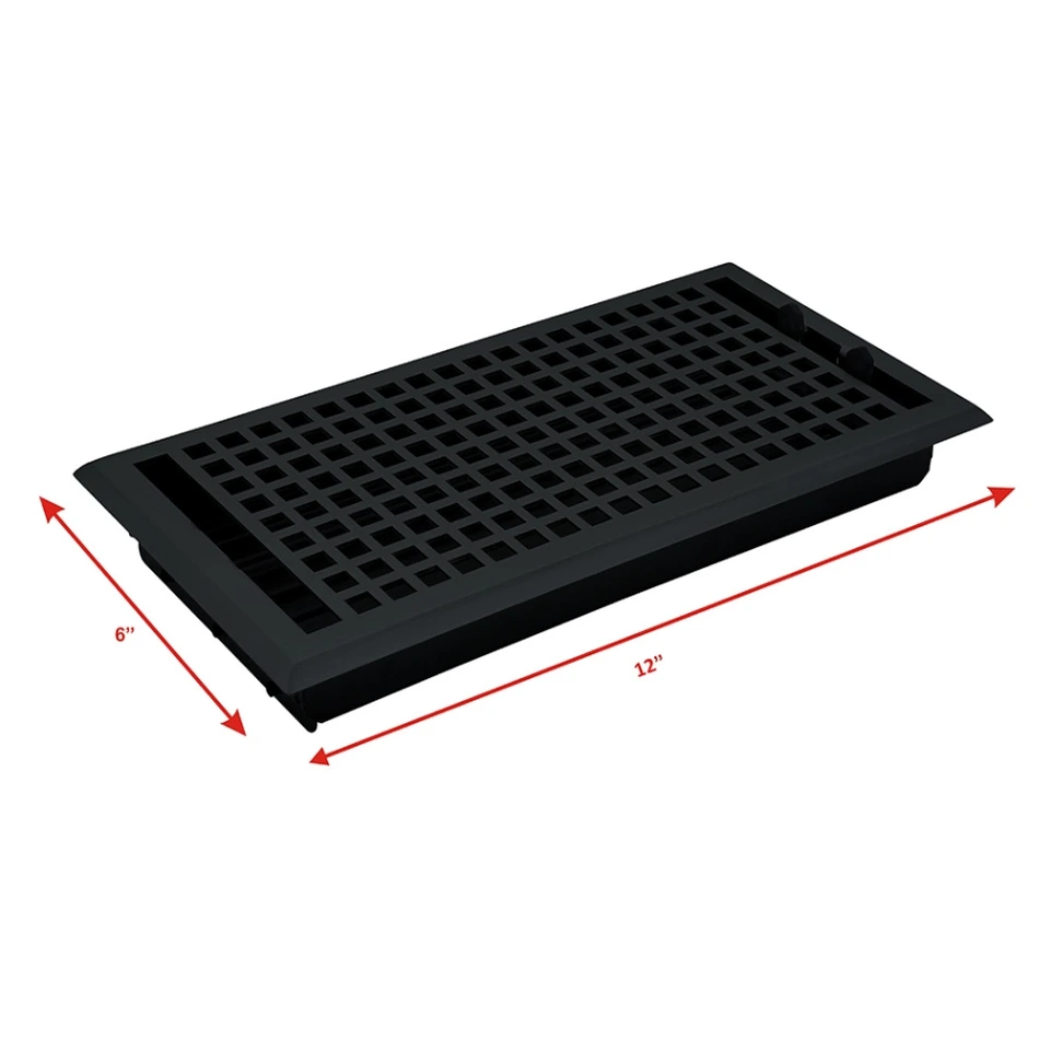 Geometrical Floor Register