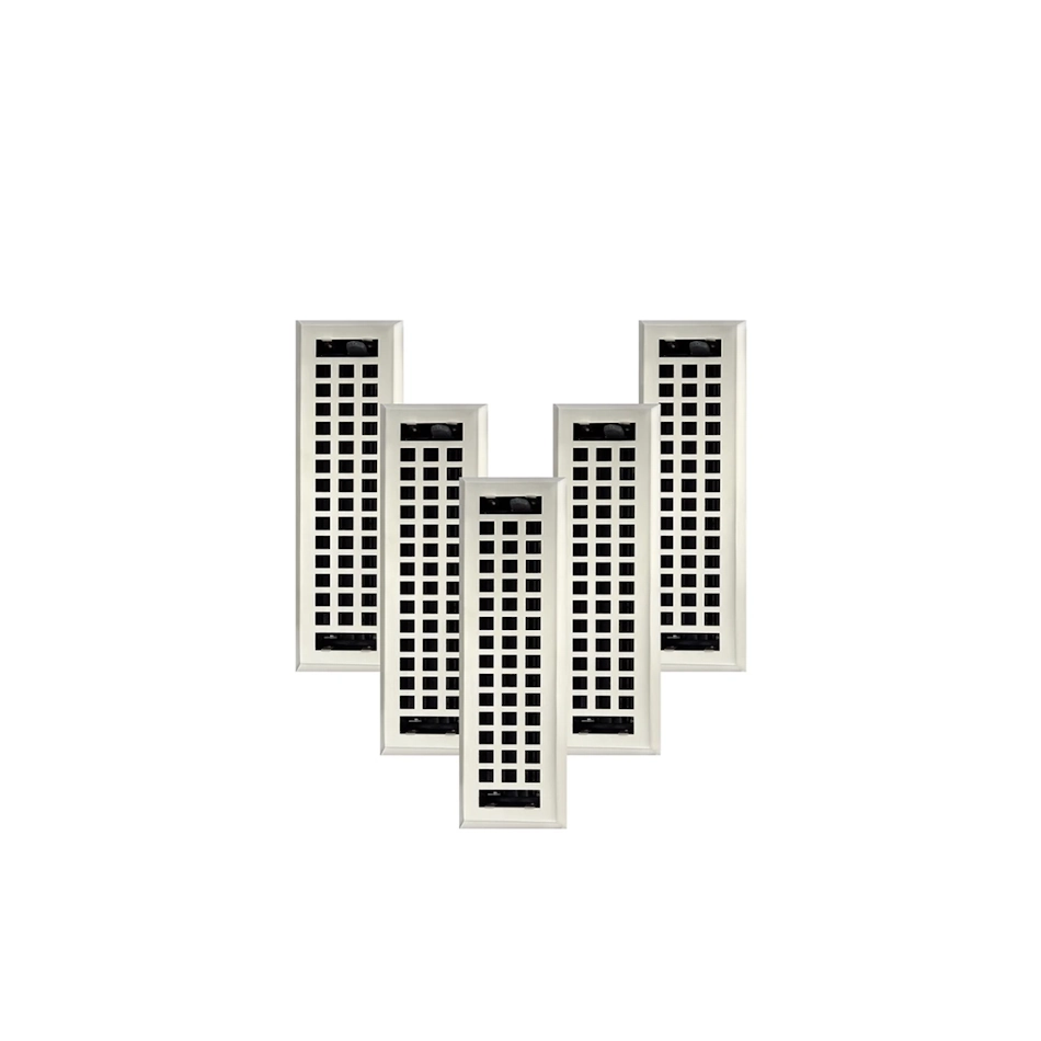 Geometrical Floor Register