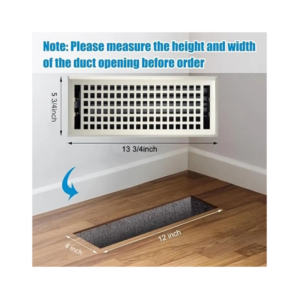 Geometrical Floor Register