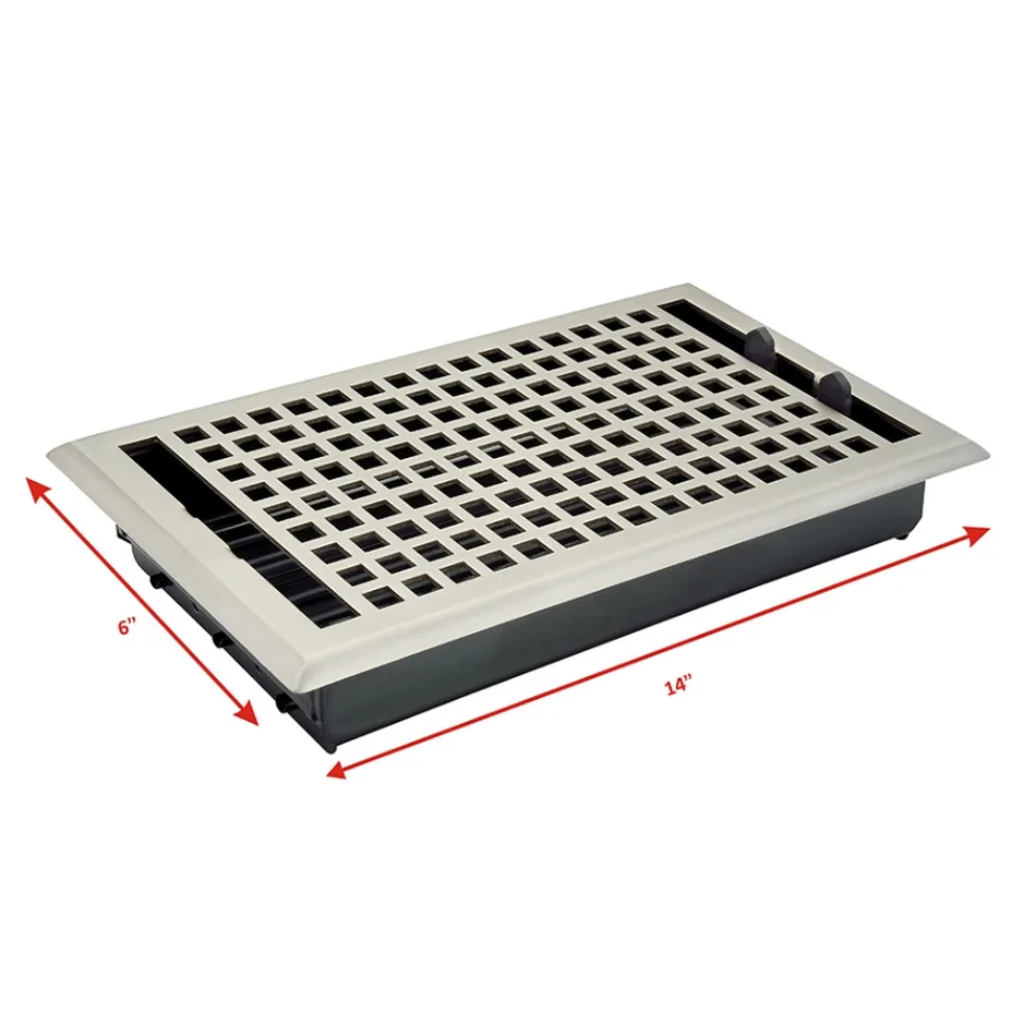 Geometrical Floor Register