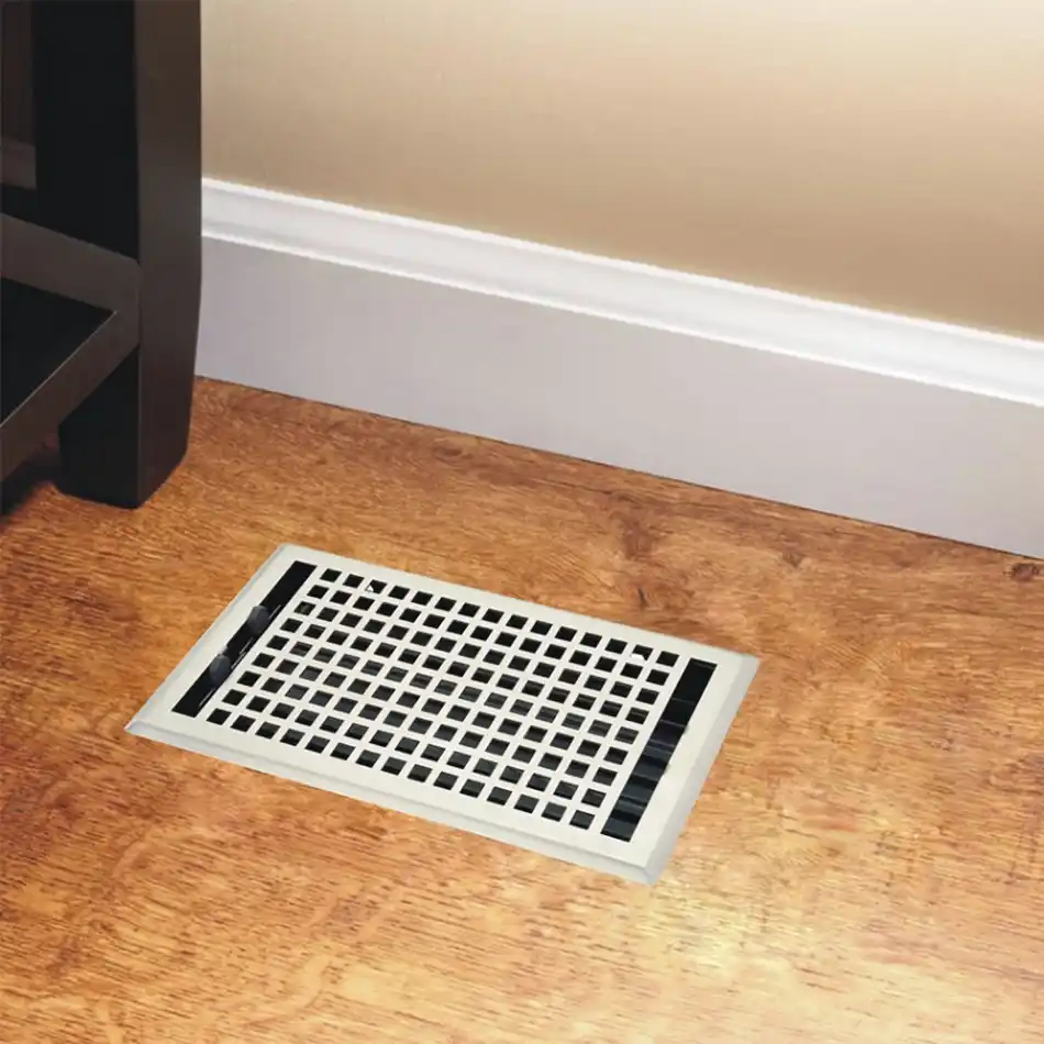 Geometrical Floor Register
