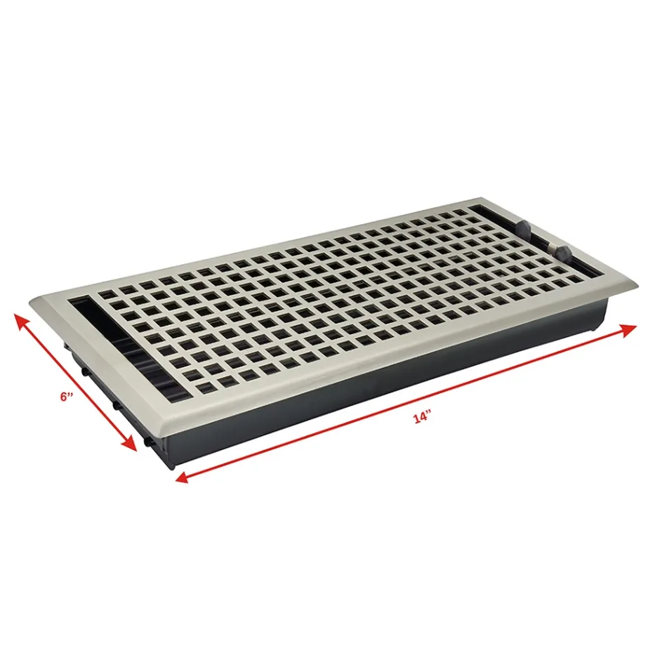 Geometrical Floor Register